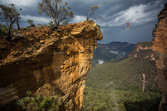 Joseph Huard - Highlining